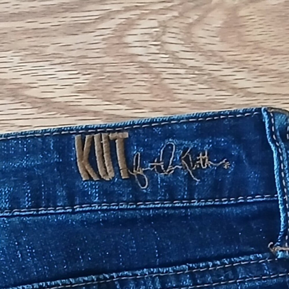 Kut From The Kloth Katy Boyfriend Stretch Jeans Blue Size 6 - Picture 8 of 9